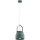 Argon 8283 - Lámpara colgante LOGAN 1xE27/15W/230V diá. 20 cm verde