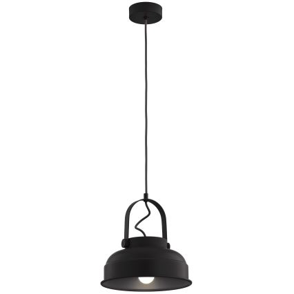 Argon 8285 - Lámpara colgante DAKOTA 1xE27/15W/230V negro