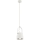 Argon 8290 - Lámpara colgante LOGAN 1xE27/15W/230V diá. 14 cm blanco