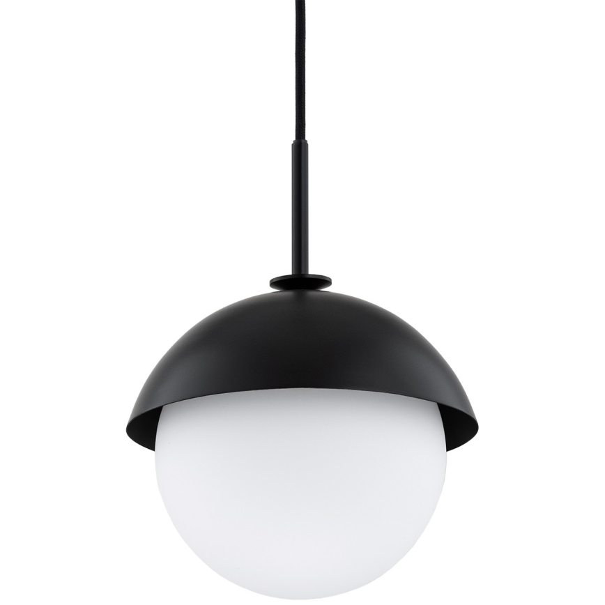 Argon 8295 - Lámpara colgante CAPPELLO 1xE27/15W/230V negro