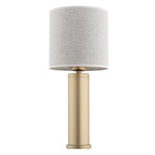 Argon 8315 - Lámpara de mesa RIVA 1xE27/15W/230V dorado