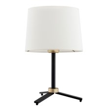 Argon 8319 - Lámpara de mesa CAVALINO 1xE27/15W/230V 39 cm color crema/negro