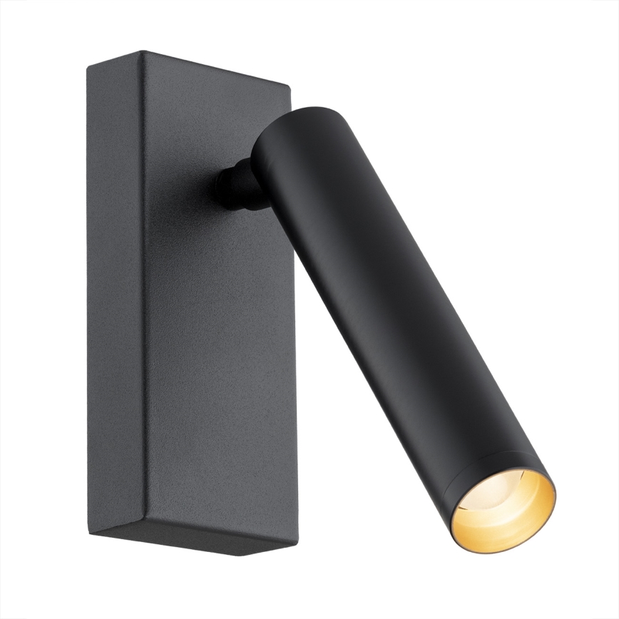 Argon 8328 - Foco LED de pared RIO LED/4,2W/230V 3000K negro