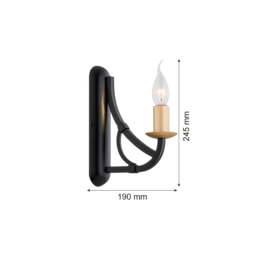 Argon 8355 - Aplique LORENZO 1xE14/7W/230V