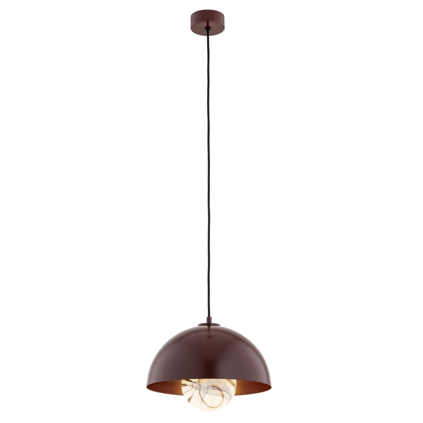 Argon 8444 - Lámpara colgante PIAVA 1xE14/7W/230V alabastro marrón