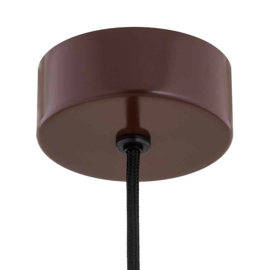 Argon 8444 - Lámpara colgante PIAVA 1xE14/7W/230V alabastro marrón
