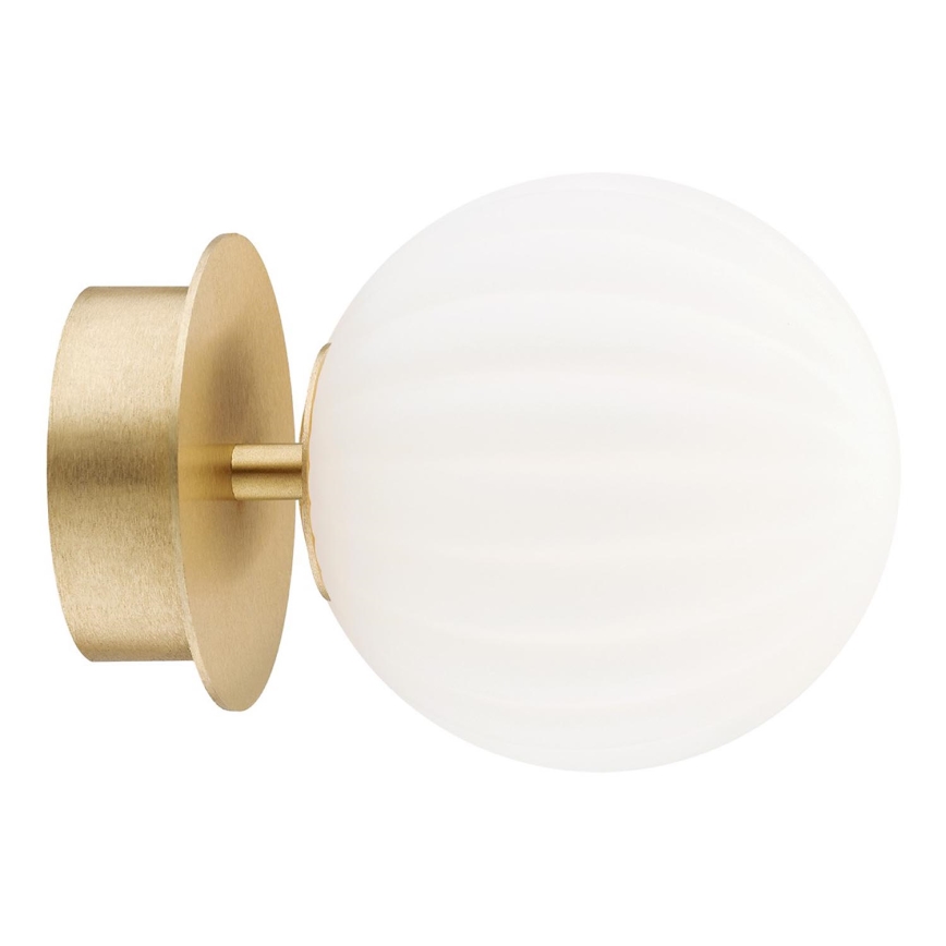 Argon 8504 - Aplique PALOMA 1xE14/7W/230V dorado/blanco