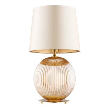 Argon 8535 - Lámpara de mesa HAMILTON 1xE27/15W/230V 54 cm color crema/beige