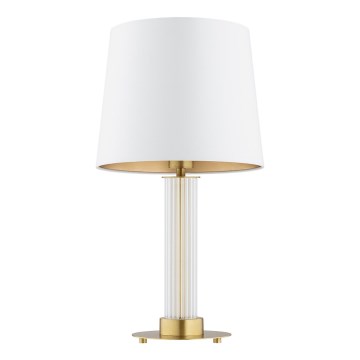 Argon 8540 - Lámpara de mesa HAMPTON 1xE27/15W/230V 57 cm blanco