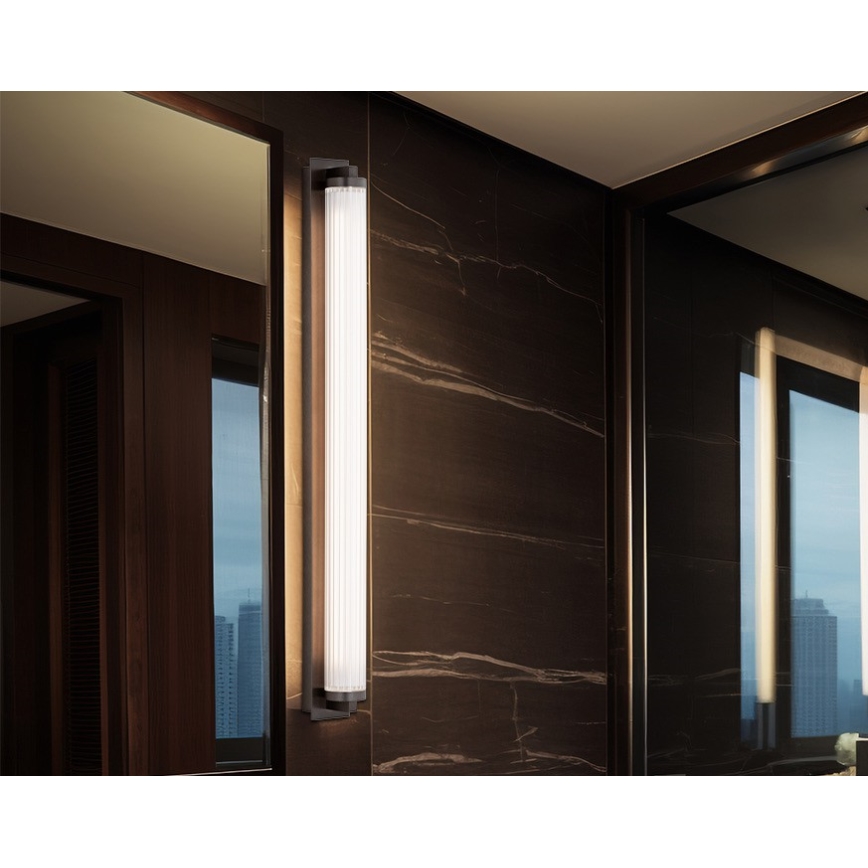 Argon 8623 - Aplique LED HAMPTON LED/34W/230V 3000K negro