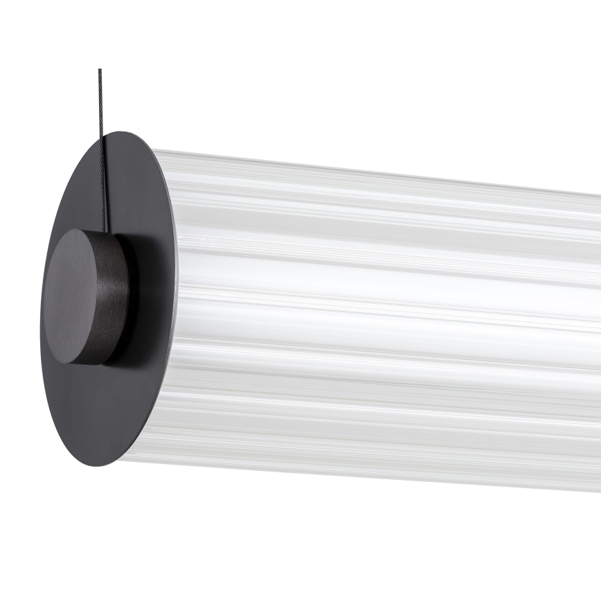 Argon 8625 - Lámpara LED colgante HAMPTON LED/90W/230V 3000K 120 cm negro