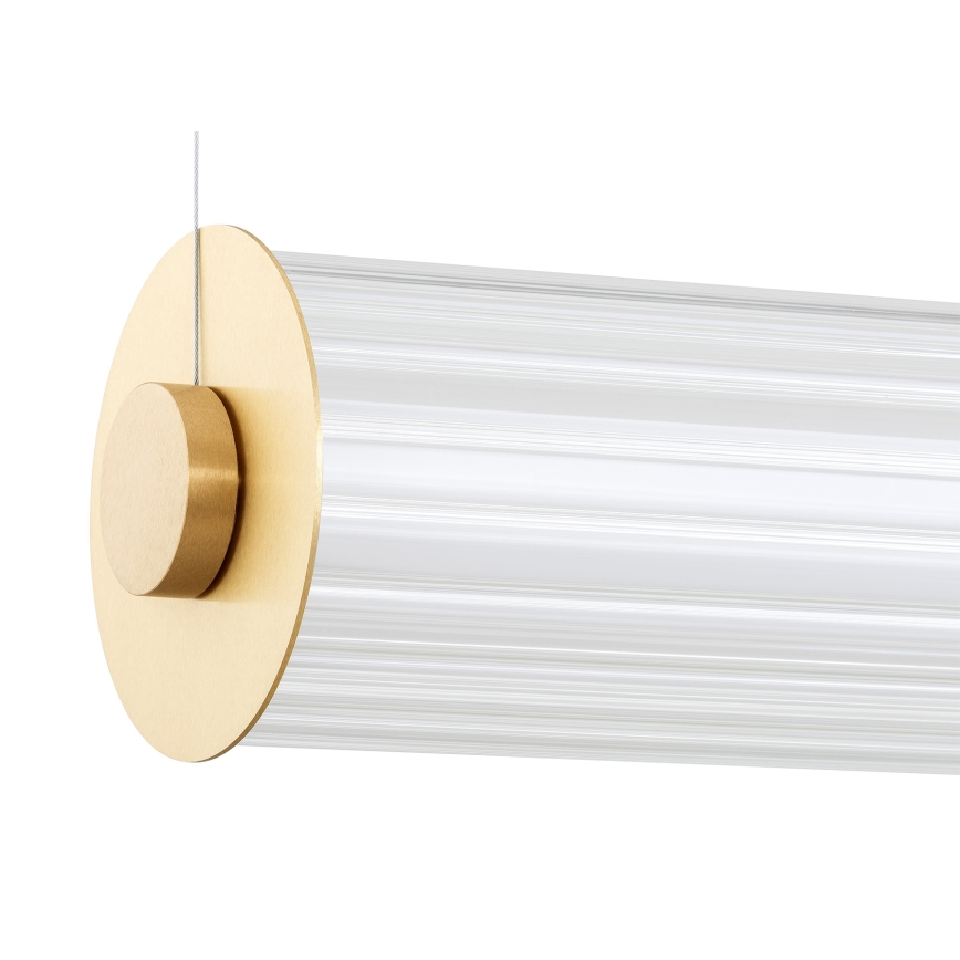 Argon 8627 - Lámpara LED colgante HAMPTON LED/60W/230V 3000K 80 cm latón