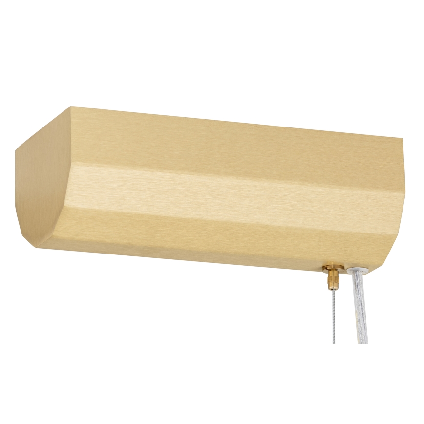 Argon 8627 - Lámpara LED colgante HAMPTON LED/60W/230V 3000K 80 cm latón
