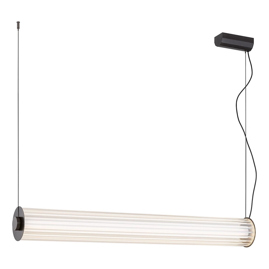 Argon 8628 - Lámpara LED colgante HAMPTON LED/60W/230V 3000K 80 cm negro