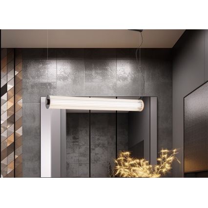 Argon 8628 - Lámpara LED colgante HAMPTON LED/60W/230V 3000K 80 cm negro