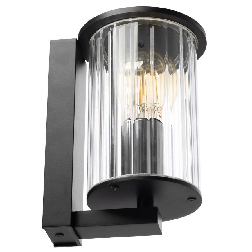 Argon 8748 - Aplique de exterior NORFOLK 1xE27/15W/230V IP44 negro