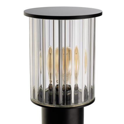 Argon 8749 - Lámpara de exterior NORFOLK 1xE27/15W/230V IP44 52cm negro