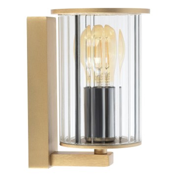 Argon 8752 - Aplique de exterior NORFOLK 1xE27/15W/230V IP44 dorado