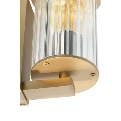 Argon 8752 - Aplique de exterior NORFOLK 1xE27/15W/230V IP44 dorado