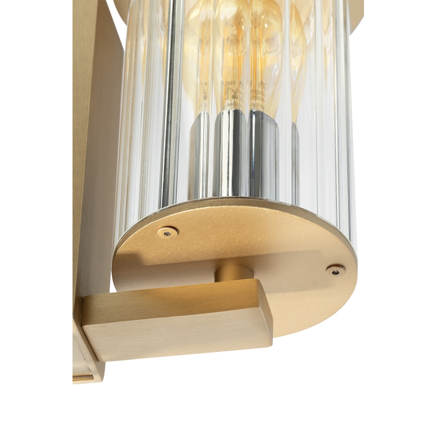 Argon 8752 - Aplique de exterior NORFOLK 1xE27/15W/230V IP44 dorado