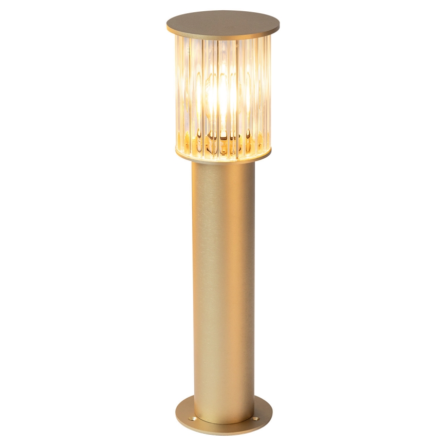 Argon 8753 - Lámpara de exterior NORFOLK 1xE27/15W/230V IP44 52cm dorado
