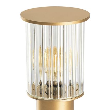 Argon 8753 - Lámpara de exterior NORFOLK 1xE27/15W/230V IP44 52cm dorado