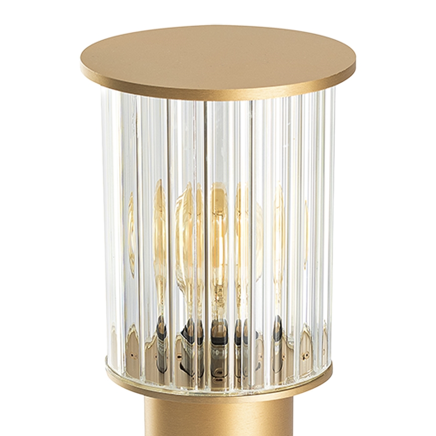 Argon 8753 - Lámpara de exterior NORFOLK 1xE27/15W/230V IP44 52cm dorado