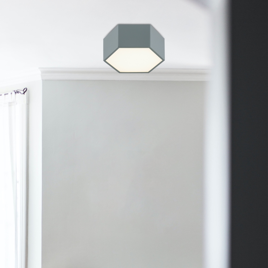 Argon 8784 - Plafón LED LIBERO LED/12W/230V 3000K gris