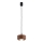 Argon 8817 - Lámpara colgante TEVO 1xG9/4,5W/230V marrón