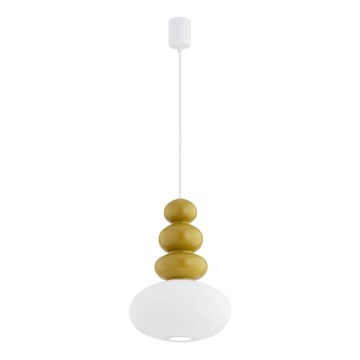Argon 8821 - Lámpara colgante DIEGO 1xGU10/5W/230V blanco/marrón