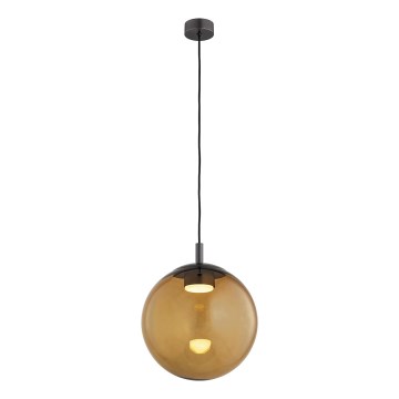 Argon 8831 - Lámpara colgante SACRAMENTO 1xGX53/8W/230V marrón/ahumado
