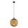 Argon 8831 - Lámpara colgante SACRAMENTO 1xGX53/8W/230V marrón/ahumado