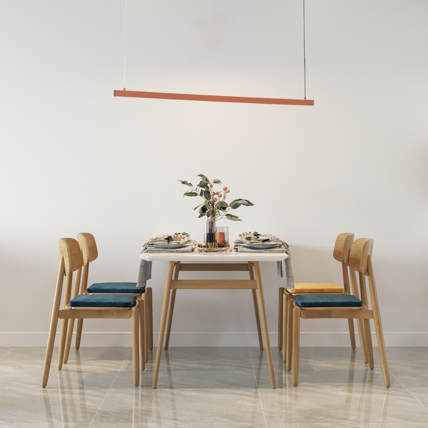 Argon 8834 - Lámpara LED colgante MIAMI LED/37W/230V 3000K marrón