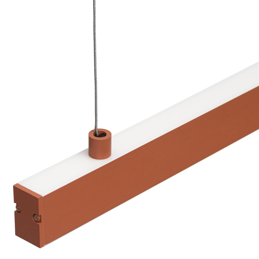 Argon 8834 - Lámpara LED colgante MIAMI LED/37W/230V 3000K marrón