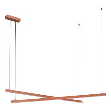 Argon 8837 - Lámpara LED colgante MIAMI LED/74W/230V 3000K marrón