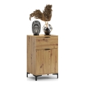 Armario con cajón LORA roble artisan