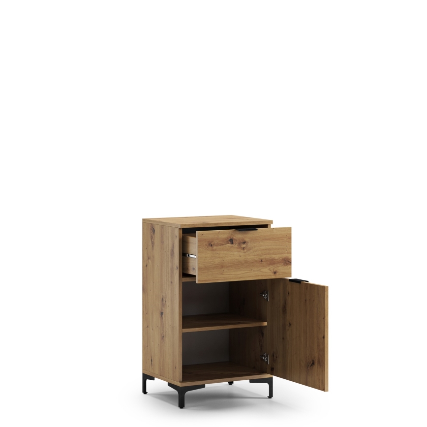 Armario con cajón LORA roble artisan