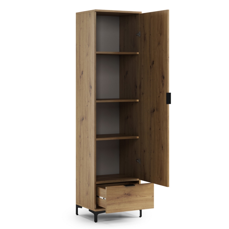 Armario con cajón LORA roble artisan