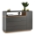 Armario con cajones FRED antracita/roble artisan
