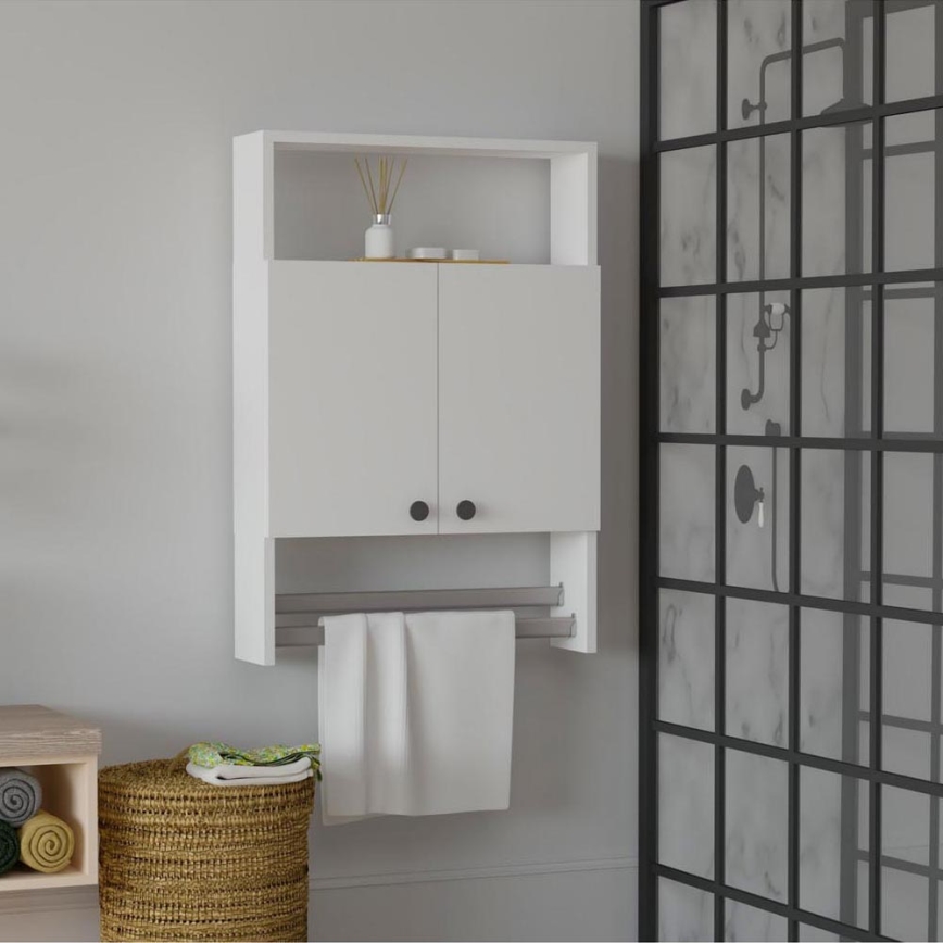 Armario de pared BANYO 87x60 cm blanco