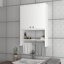 Armario de pared para baño VIRA 90x59 cm blanco