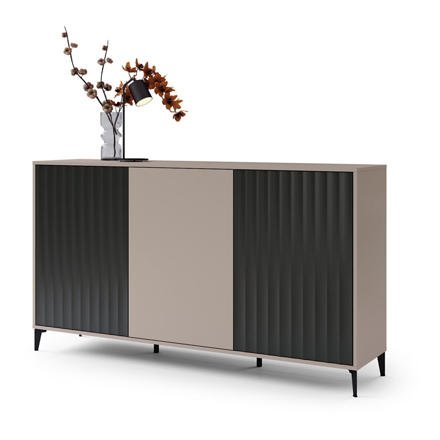Armario RONJA taupe/negro