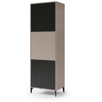 Armario RONJA taupe/negro