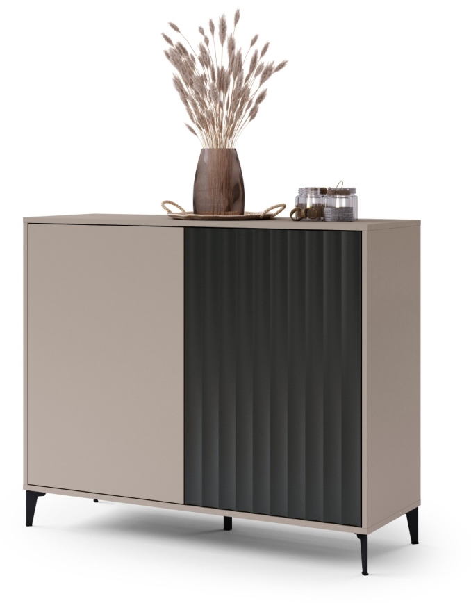 Armario RONJA taupe/negro