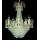 Artcrystal PBB051600006 - Lámpara colgante cristal 5xE14/40W+1xE27/60W/230V