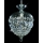 Artcrystal PBU302902001 - Lámpara colgante cristal 1xE27/60W/230V