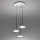 Artemide 0353030A - Lámpara de araña LED regulable ORSA CLUSTER LED/22W/230V 3000K