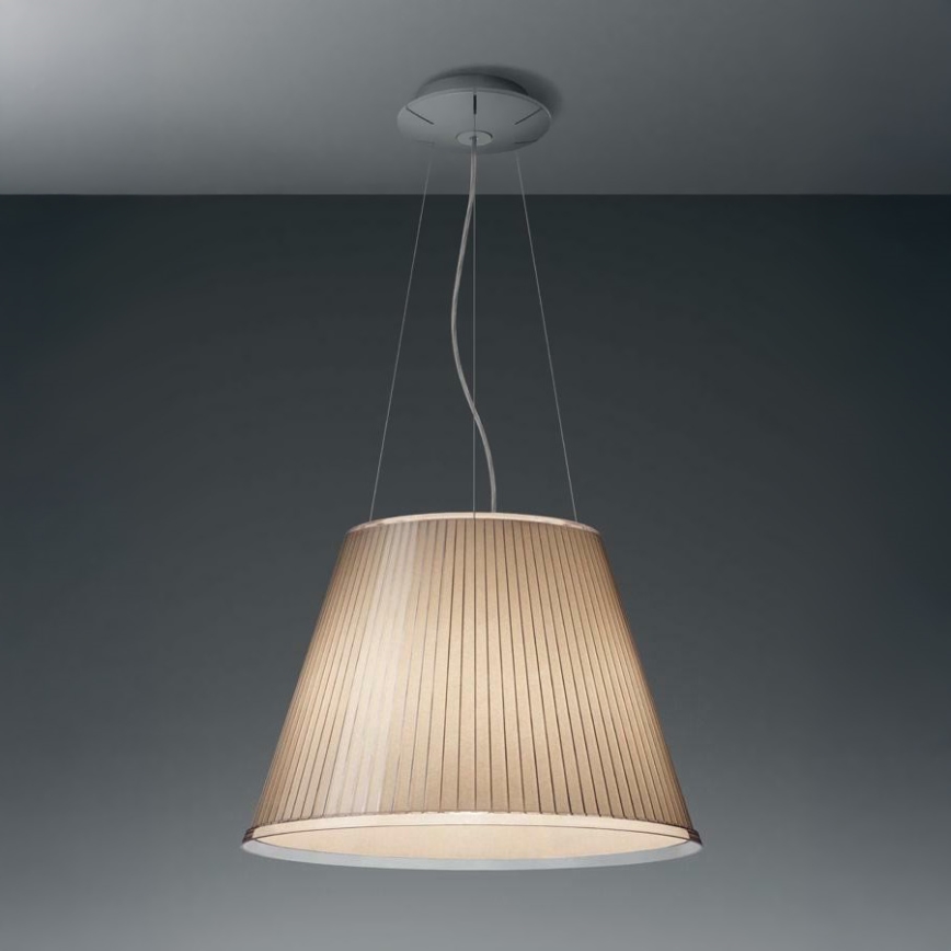 Artemide 1124020A - Lámpara colgante CHOOSE MEGA 3xE27/12W/230V diá. 55 cm beige