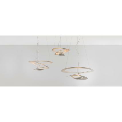 Artemide 1256110A - Lámpara de araña LED regulable PIRCE LED/44W/230V 3000K blanco