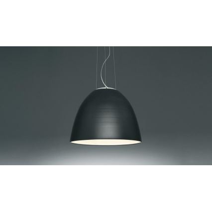 Artemide A242900 - Lámpara colgante NUR 2xR7s/11W/230V antracita